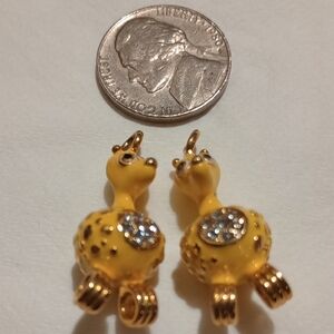 Enamel Giraffe Charms By Laureen G Adams For Slider Or Dangle Bracelet